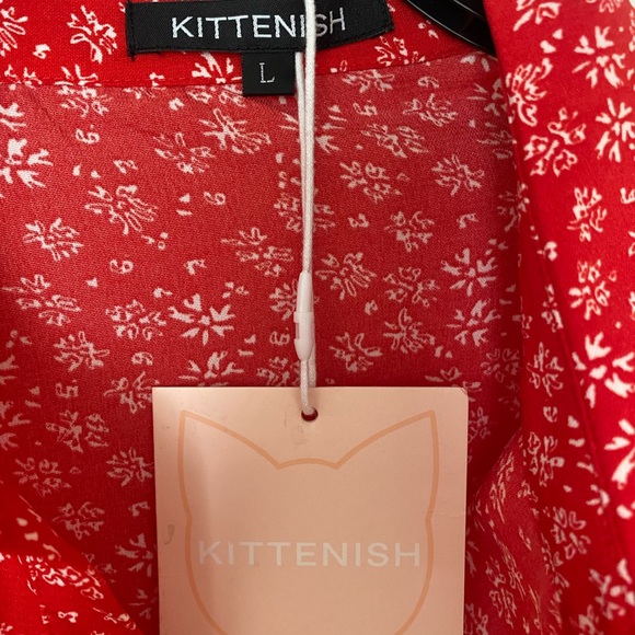 COPY - Red Kittenish Jumpsuit - Picture 6 of 6